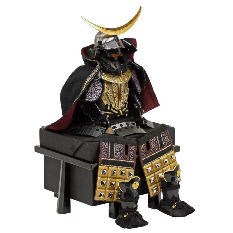 五月人形 初節句 雄山 コンパクト 鎧 鎧兜 鎧飾り 伊達政宗 子供の日 端午の節句 鎧平飾り 甲冑おしゃれ オシャレ