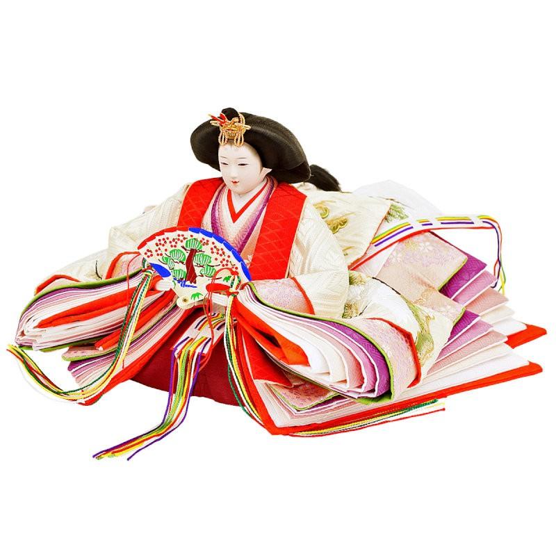 雛人形 親王飾り 人形工房天祥オリジナル 衣装着ひな人形 束帯十二単 「新古今雛 大三五親王 京都西陣裂地：金駒刺繍」 雛人形 親王飾り 人形工房天祥オリジナル 衣装着ひな人形 束帯十二単 「新古今雛 大三五親王 京都西陣裂地：金駒刺繍」