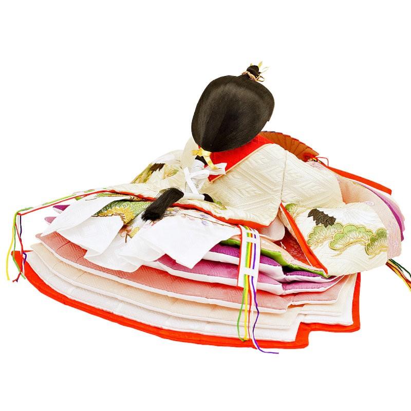 雛人形 親王飾り 人形工房天祥オリジナル 衣装着ひな人形 束帯十二単 「新古今雛 大三五親王 京都西陣裂地：金駒刺繍」 雛人形 親王飾り 人形工房天祥オリジナル 衣装着ひな人形 束帯十二単 「新古今雛 大三五親王 京都西陣裂地：金駒刺繍」