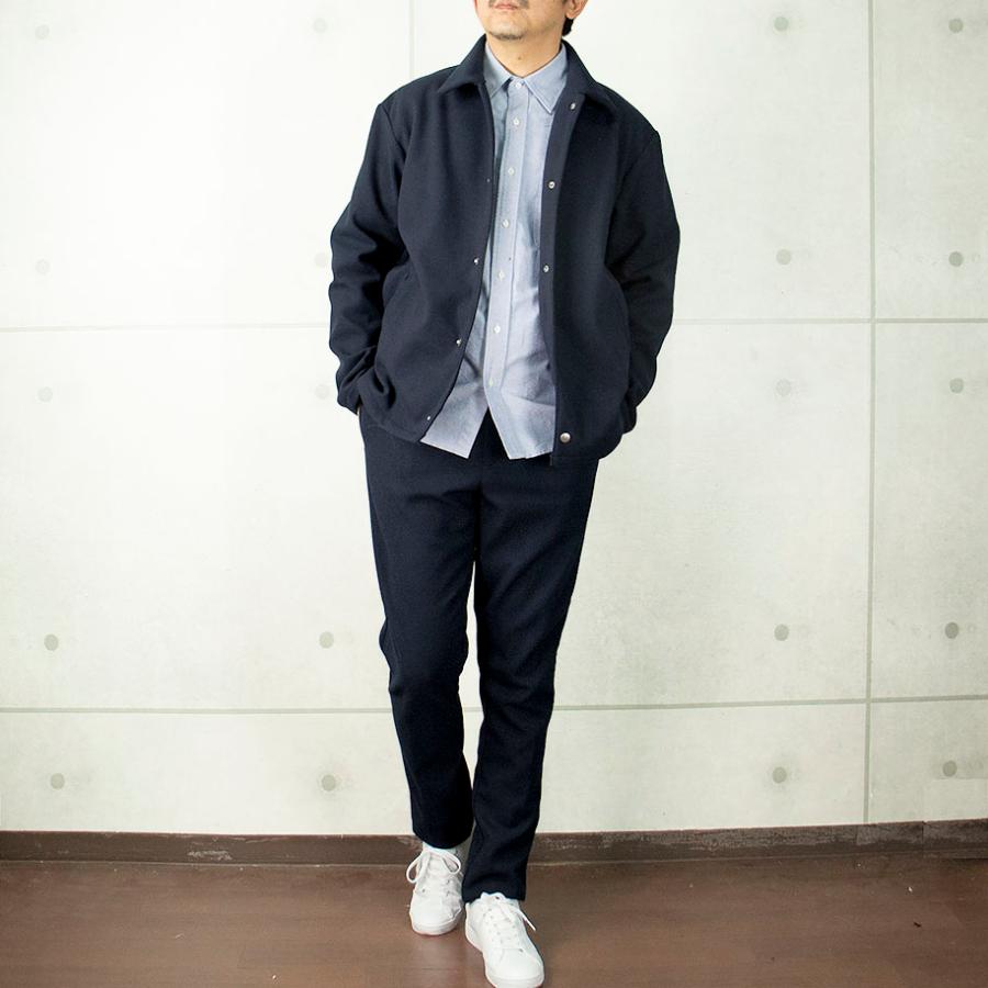 コーチジャケット メンズ グレー ネイビー ウール調 ポリエステル100% 国産 KAKEYA JEANS カケヤ カケヤジーンズ ...