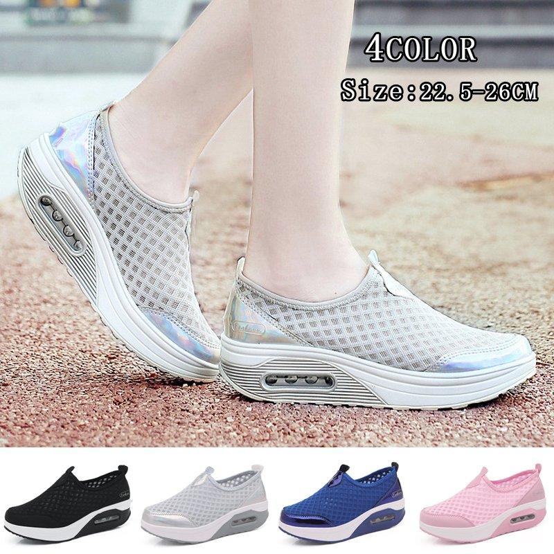 レディースファッション レディース スニーカー 黒 白 シューズ 厚底 靴 歩きやすい ぺたんこ スリッポン 軽量 おしゃれ Cj Kakin 通販 Yahoo ショッピング