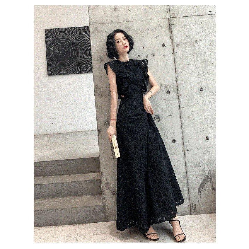 おしゃれパーティードレス ロング 黒 半袖 かっこいい 結婚式 お呼ばれ ドレス ロングドレス 演奏会 発表会 大きいサイズ フォーマル ワンピース レース Cj3b1e4 Kakin 通販 Yahoo ショッピング