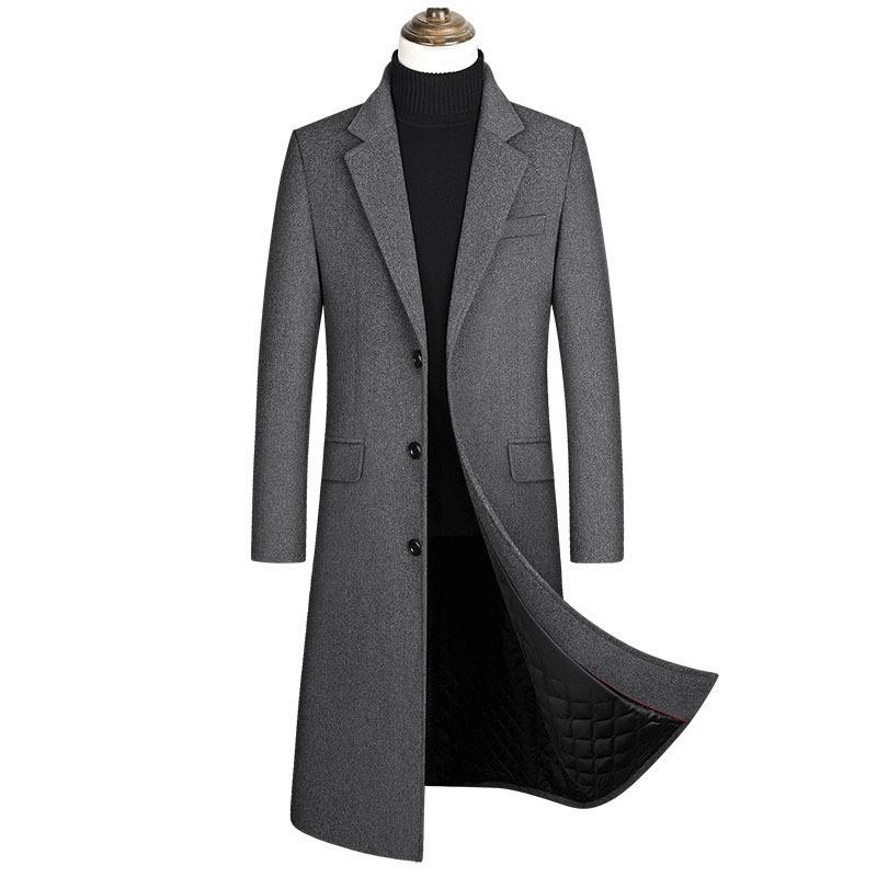 メンズファッション ロングコート チェスターコート メンズ コート 中綿コート 冬物 アウター ビジネス 防寒コート 黒 グレー Cj617adc Kakin 通販 Yahoo ショッピング