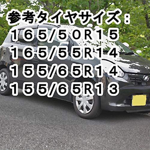 メルテック 車用 タイヤカバー S  軽自動車用 タイヤ幅165mm以下  Meltec TC-01｜kakinokidou｜07