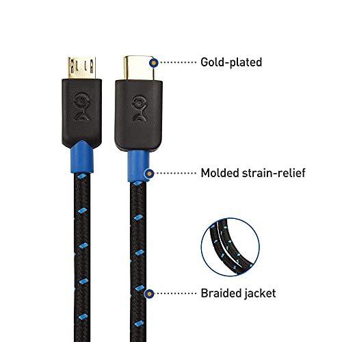 Cable Matters USB Type C Micro B 変換ケーブル 2m USB C Micro B 変換ケーブル USB 2.0 Micro B 5ピン 480Mbps Android対応 充電可能  ブラック｜kakinokidou｜06