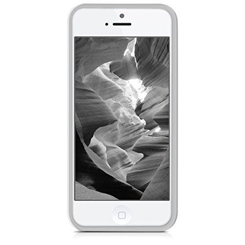 kwmobile 対応: Apple iPhone SE  1.Gen 2016  / 5 / 5S 専用ケース - 耐衝撃 TPUソフト シリコンケース スマホカバー 滑り止め - ケース｜kakinokidou｜03