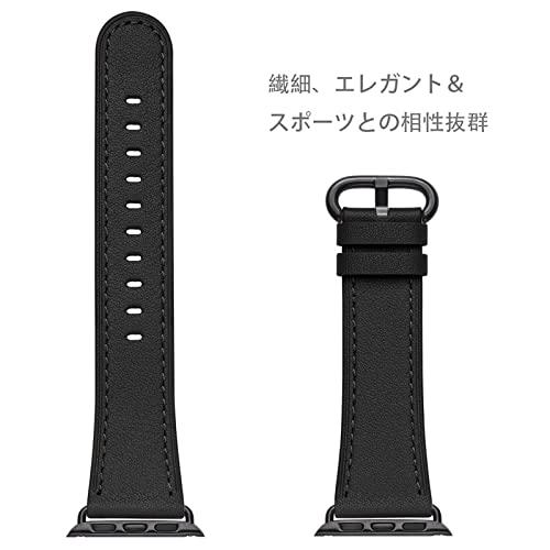 WFEAGL  Apple Watch バンド,は本革レザーを使い、iWatch Ultra SE,Series 8/7/6/5/4/3/2/1、Sport、Edition向けのバン｜kakinokidou｜04