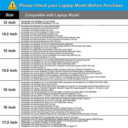 MOSISO ラップトップ スリーブバッグ 適用機種 Laptop 15インチ ポリエステル 撥水 保護 縦型ケース ポケット付き ピンク｜kakinokidou｜06