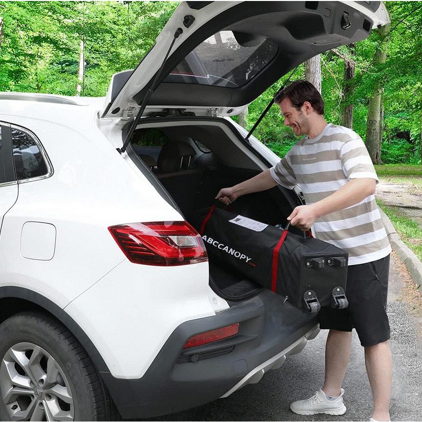 ABCCANOPY タープテント ワンタッチ 3段階調節 ベンチレーション