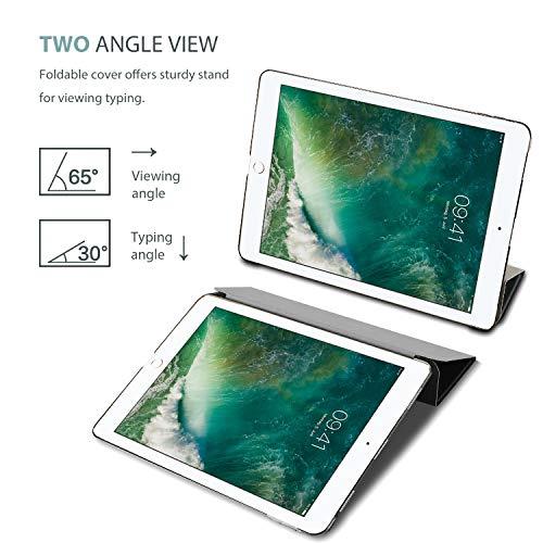 ProCase iPad Pro 12.9"ケース スマート 超スリム 軽量 スタンド 保護ケース 半透明フロスト バックカバー 適用機種?｜kakinokidou｜06