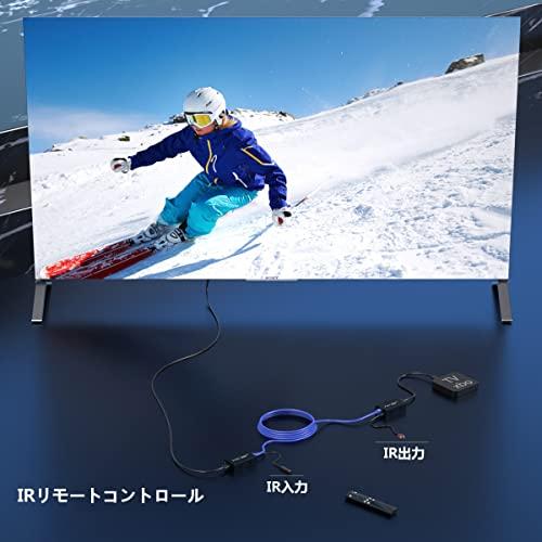 HDMI エクステンダー LAN 変換 延長機器 送受信機セットフルHD1080P@60Hz 3D EDID機能対応 簡単接続 店頭展示 監視室 ?｜kakinokidou｜05