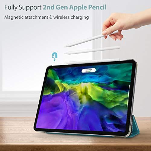 ProCase iPad Pro 11 ケース 2021 第3世代、 Apple Pencilのペアリングと充電に対応  三つ折り スタンド スマートカバー 適｜kakinokidou｜03
