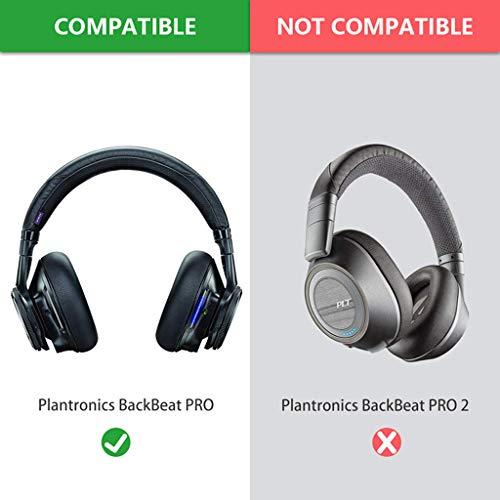 交換用イヤーパッド/イヤークッション/イヤーカップ/イヤーカバーはに適しPlantronics backbeat proワイヤレスノイズ｜kakinokidou｜05