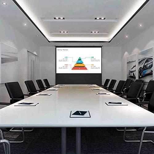 新品未使用　衝立　スクリーン　自立　幅120 120インチ床置き型プロジェクタースクリーン 4：3 自立型携帯型