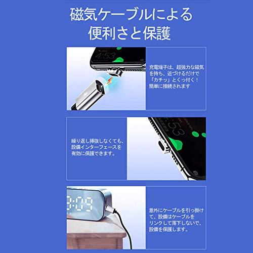 SUNTAIHO USB C TO USB C PD 100Wマグネット 充電ケーブル 1.5M 双方USB Type C 充電端子 片側が磁石式充電ケーブル PD対応 1｜kakinokidou｜07