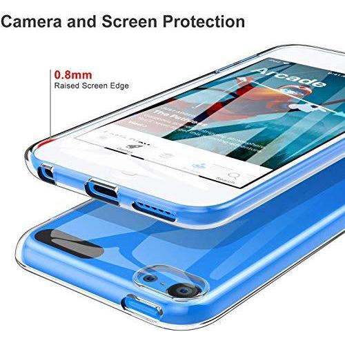 For ipod touch 7 / ipod touch 6 / ipod touch 5 ケース カバー TPU 超薄型 全面保護 ケース TPUソフト シリコン 透明 For ipod touc｜kakinokidou｜07