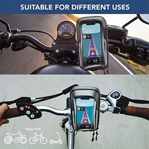 Cellularline スマホホルダー 自転車 iPhone バイク ユニバーサル スマートフォンホルダー ポーチ 防水 防塵 Android Xpe｜kakinokidou｜08