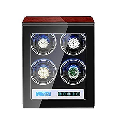 高級 ワインディングマシーン腕時計自動巻き器ウォッチワインダー4本  