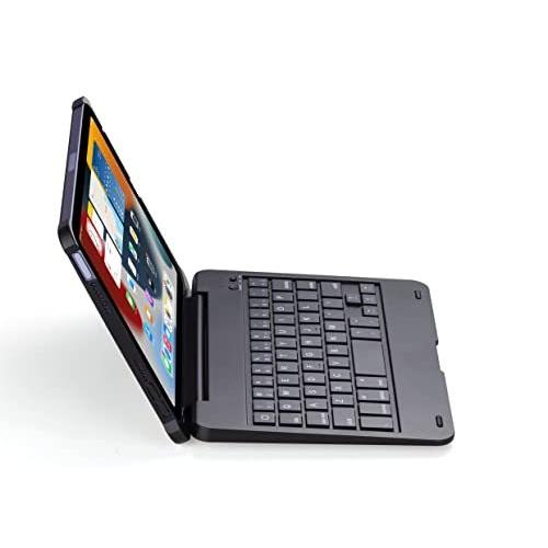 2021新型 第6世代 8.3インチ iPad mini 6キーボード ケース 一体型 アイパッドミニ6 bluetooth キーボード スリープ機能｜kakinokidou｜05