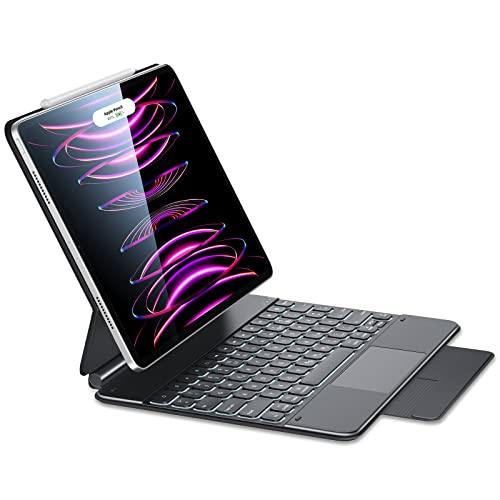 ESR iPad Pro 12.9 第3/4/5/6世代 キーボードケース Bluetooth 