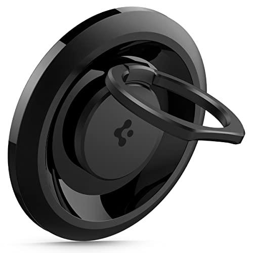 Spigen O-Mag Ring 磁気電話ホルダーグリップ MagSafe用  MagFitシリーズ  - ブラック｜kakinokidou｜02