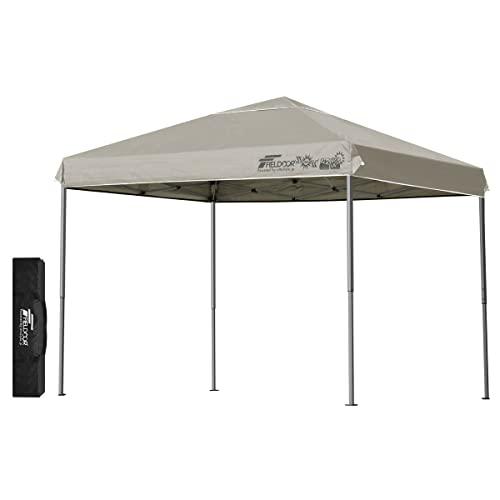 FIELDOOR 組立て簡単 3.0×2.0m ワンタッチタープテント 軽量アルミ