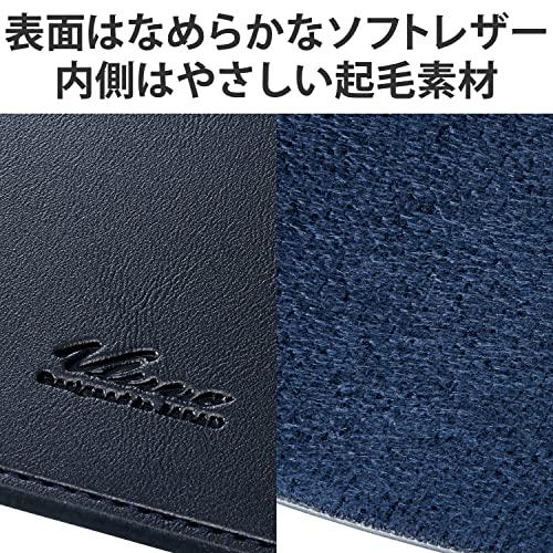 エレコム パソコンケース PCケース MacBook Pro 16.2インチ 2023/2021/2019年発売モデル 対応 ソフトレザー スリーブケース スリム ネイビー BM-IBSVM2216NV｜kakinokidou｜05