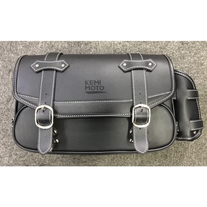 kemimoto バイク サイドバッグ 9L マフラー対応 干渉なし バイク用 