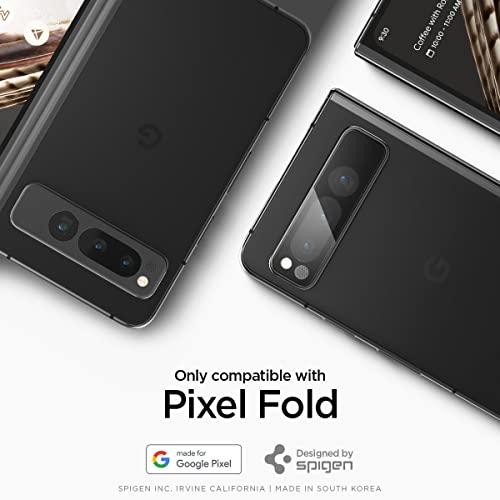 Spigen Glas.tR EZ Fit Optik カメラ保護フィルム Google Pixel Fold 用、2枚入り、ブラック｜kakinokidou｜03