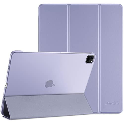 ProCase iPad Pro 12.9 ケース 第6/5/4/3世代に適用 2022 2021 2020 2018   スリム 三つ折り スタンド スマートカバー Pencil｜kakinokidou｜02