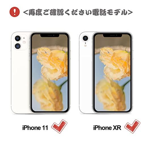 iPhone 11 ケース 手帳型 おしゃれ リング付き アイフォン 11 ケース 手帳型 かわいい 女性 iPhone XR ケース シンプル｜kakinokidou｜03