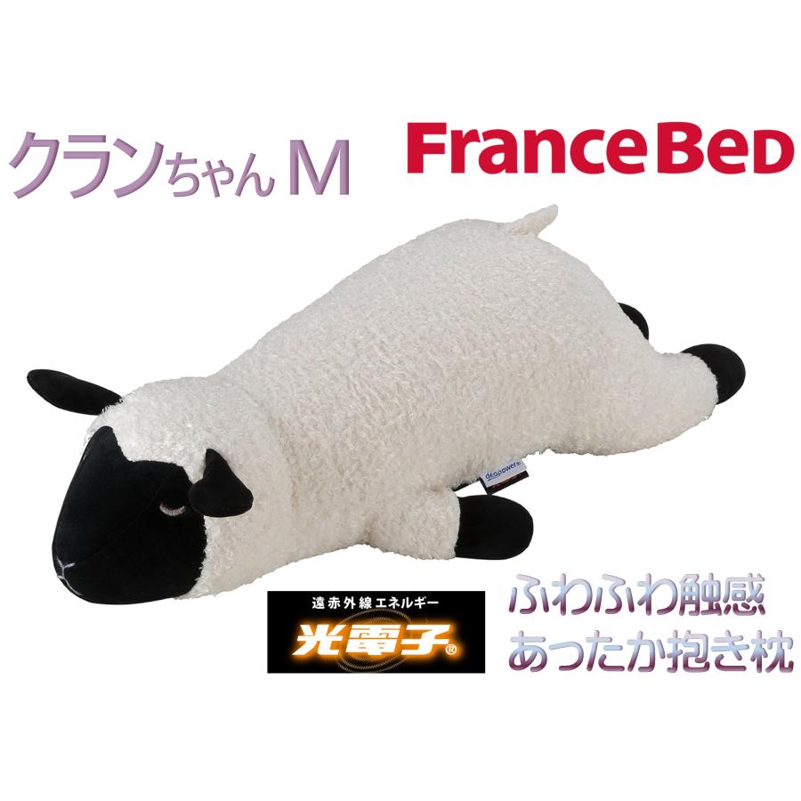 フランスベッド（FRANCEBED） 抱き枕 クランちゃん M 長さ43cm
