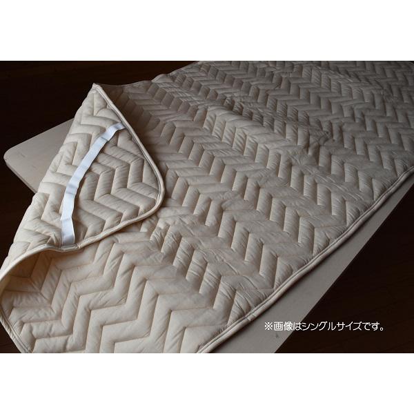 フランスベッド（FRANCEBED） ベッドパッド セミダブルサイズ グッド