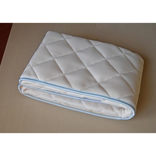 ベッドパッド　ダブル　モイスケアメッシュパッド　高機能　フランスベッド　夏冬リバーシブル　冬ぽかぽか　夏さらさら　35940-300　140&times;195cm