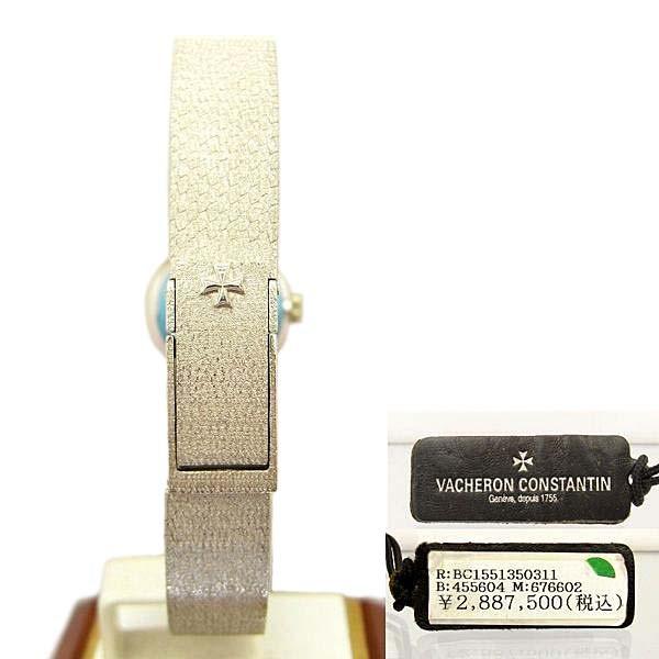 ヴァシュロンコンスタンタン　レザーベルトホワイト VACHERON CONSTANTIN 【限定1点】 ヴァシュロン・コンスタンタン