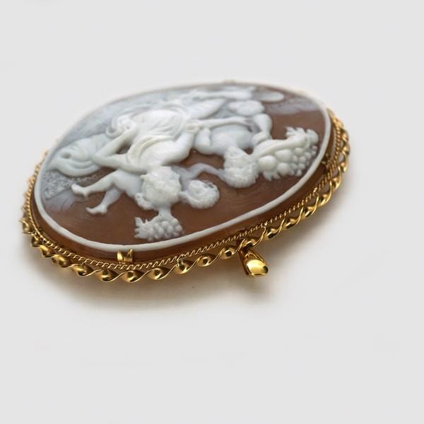 CAMEO 【限定1点】 K18 イエローゴールド シェル カメオ CAMEO 【限定1点】 K18 イエローゴールド シェル カメオ
