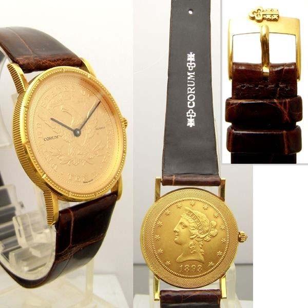 CORUM（コルム） 【限定1点】 アメリカイーグルコイン K22 イエロー