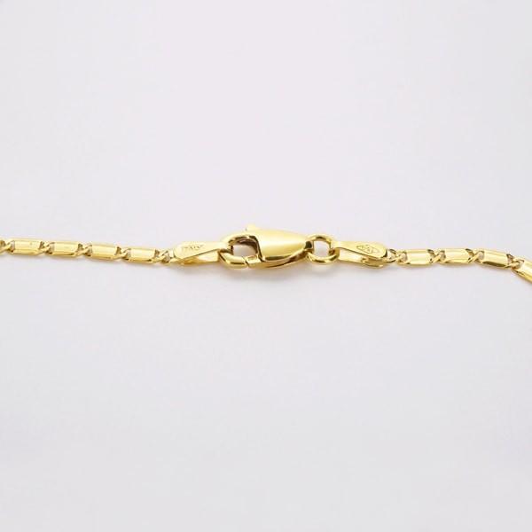 限定1点】 K18 イエローゴールド ネックレス イタリア製 【ITNE13414