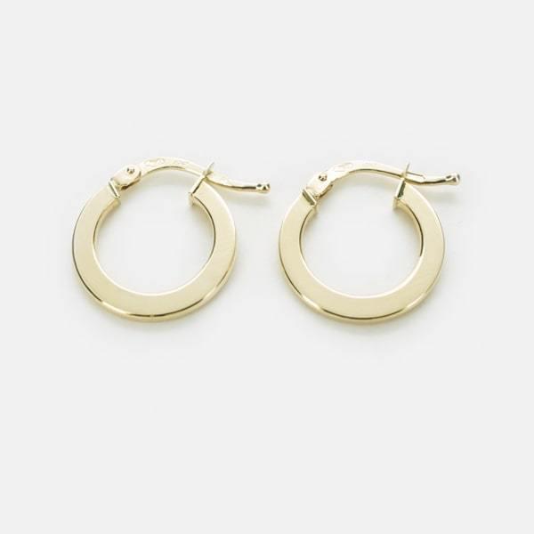 K18 イタリアンジュエリー フープピアス シングル 片耳 jp0093.jpg