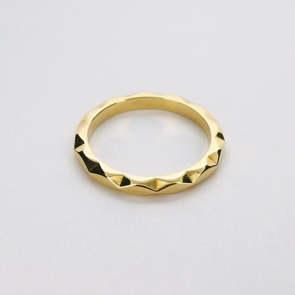 UNOAERRE ウノアエレ K18 ゴールド リング イタリア製 【UNRI16301  