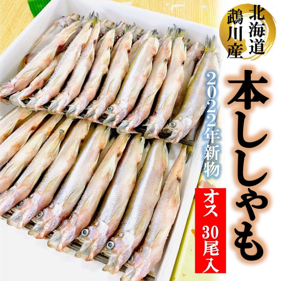 kakiya 北海道産 本ししゃも オス 30尾/箱 季節限定 鵡川産 新物 ふっくらとした身 シシャモ 雄 : 牡蠣鮮魚仲卸かきや - 通販 ...