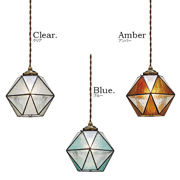 INTERFORMペンダントライトステンドグラス調 3灯式ハンドメイド INTERFORM 照明器具 ポイント利用 LED ペンダントライト