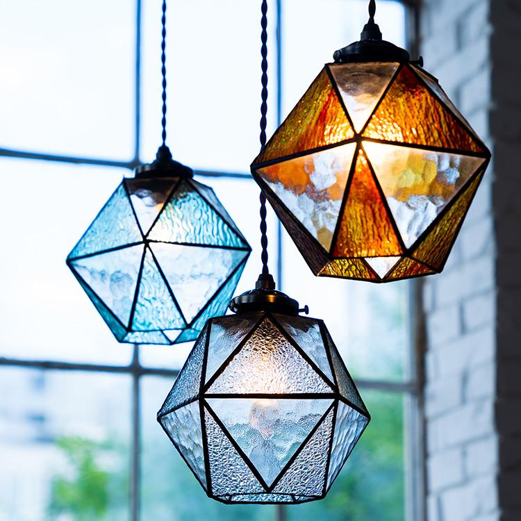 INTERFORM（インターフォルム） ペンダントライト おしゃれ ガラス 吊