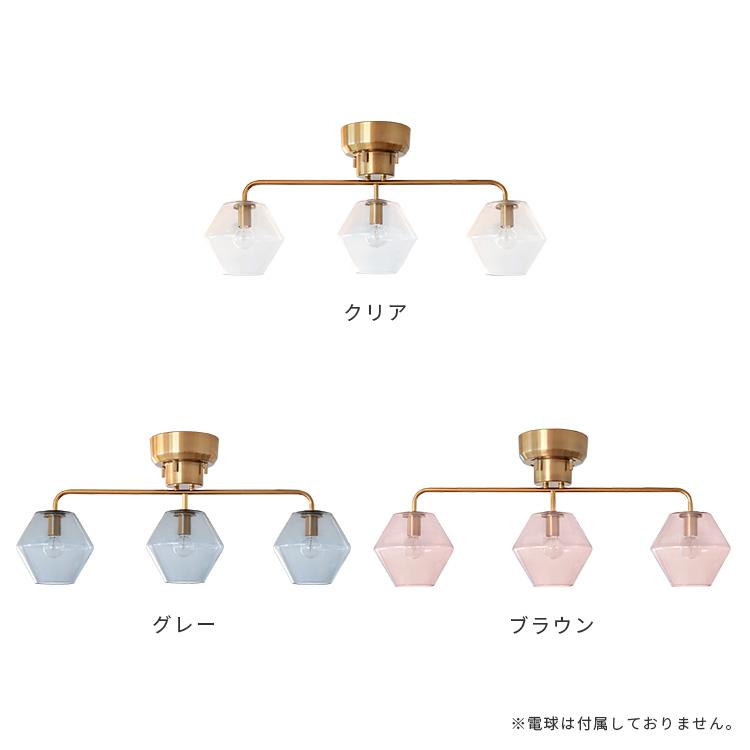 シャンデリア シーリングライト 3灯 照明器具 天井直付 おしゃれ 6畳 8