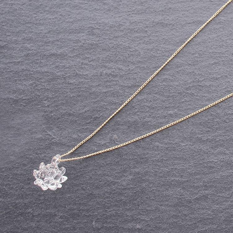 Hario Lwf ネックレス シロツメクサ Hap C 003 ハリオランプワークファクトリー ペンダント ジュエリー アクセサリー ガラス レディ B47c003 楽しいインテリア北欧雑貨店 Kakko 通販 Yahoo ショッピング