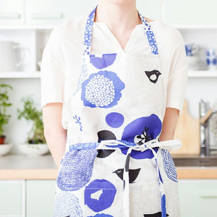 エプロン 北欧 おしゃれ パターン レディース 女性 布 プレゼント かわいい テキスタイル フィンランド ヘルシンキ Kauniste カウニステ B49ap005 楽しいインテリア北欧雑貨店 Kakko 通販 Yahoo ショッピング