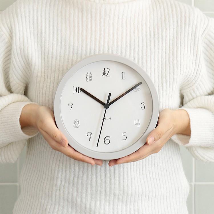 掛け時計 時計 ブラック ホワイト グレー ナチュラル 北欧 シンプル かわいい おしゃれ デザイン 松尾ミユキ Wall Clock ウォールクロック Sサイズ 19cm B81mm047 楽しいインテリア北欧雑貨店 Kakko 通販 Yahoo ショッピング