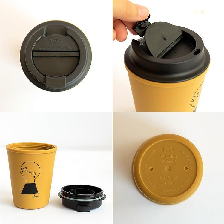 タンブラー ペアセット 2個 北欧 イラスト おしゃれ かわいい シンプル プレゼント お揃い マイボトル キッチン ウォールマグ スリーク フィーカ リバーズ B87wmsset 楽しいインテリア北欧雑貨店 Kakko 通販 Yahoo ショッピング