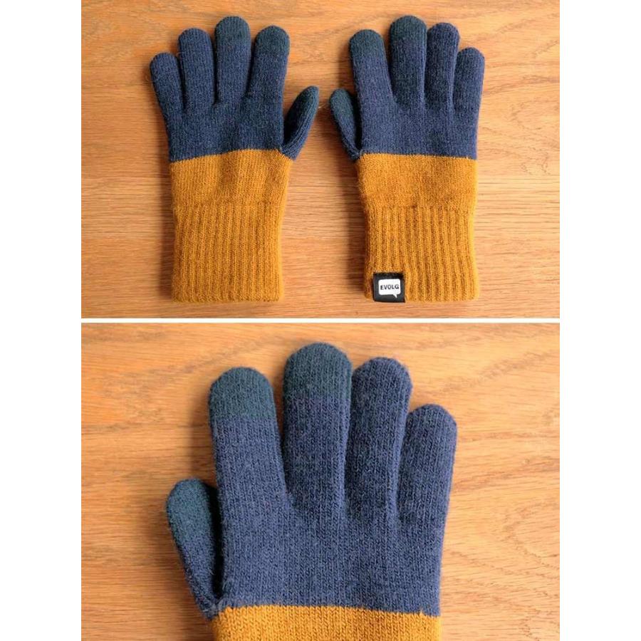 エヴォログ Evolg スマホ用 手袋 2ton スマホ手袋 スマホ対応 スマートフォン対応 防寒 日本製 暖かい フリー サイズ ニット メンズ レ B90let2364 楽しいインテリア北欧雑貨店 Kakko 通販 Yahoo ショッピング