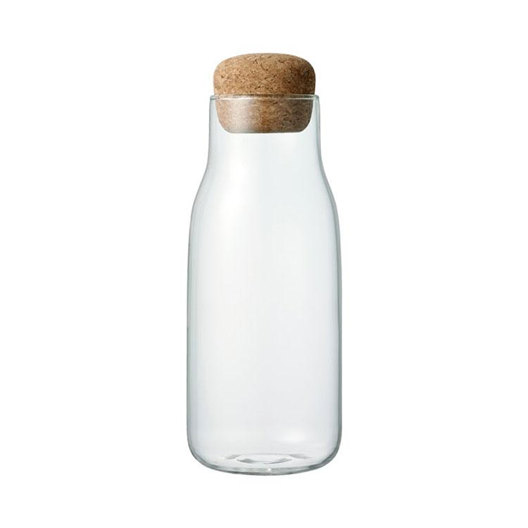 ボトル型 キャニスター 600ml 耐熱 保存容器 コーヒー 珈琲 紅茶 容器 キッチン ギフト おしゃれ シンプル かわいい 北欧 コルク KINTO キントー BOTTLIT | KINTO | 01